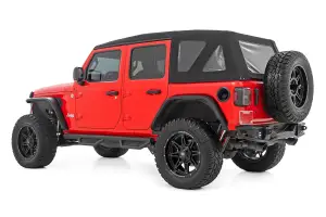Rough Country - 90764B | Rough Country Nerf Steps For Jeep Wrangler Unlimited 2WD/4WD | Wheel To Wheel, 4 Door - Image 4