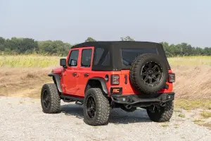 Rough Country - 90764B | Rough Country Nerf Steps For Jeep Wrangler Unlimited 2WD/4WD | Wheel To Wheel, 4 Door - Image 7