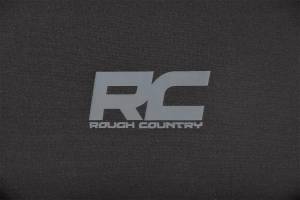 Rough Country - 91067 | Rough Country Seat Covers For Ford F-150 / Lightning / F-250 & F-350 Super Duty | Front & Second Rear, Front Bench Seat, Rear 60/40 Split - Image 4