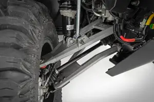 Rough Country - 93174RED | Rough Country Aluminum Control Arms For Polaris Ranger XP 1000 | High Clearance With 2 Inch Forward Offset, Red Finish - Image 7