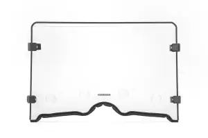 98241240 | Rough Country Scratch Resistant Vented Full Windshield For Yamaha Rhino 660/Rhino 700