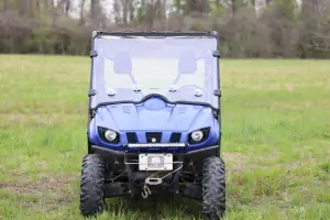 Rough Country - 98241240 | Rough Country Scratch Resistant Vented Full Windshield For Yamaha Rhino 660/Rhino 700 - Image 2