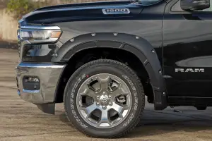 Rough Country - A-D319205-PSC | Rough Country Defender Fender Flares For Ram 1500 2WD/4WD | Billet Silver - Image 6
