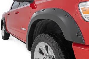 Rough Country - F-D10914A-PAJ | Rough Country Pocket Fender Flare For RAM 1500 2WD/4WD | Quartz Gray - Image 5