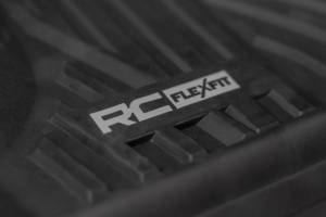 Rough Country - FF-2141 | Rough Country Flex-Fit Floor Mats For Chevrolet Silverado/GMC Sierra 1500/2500 HD/3500 HD | Front - Image 4