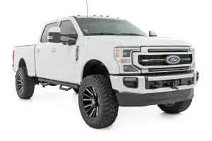 Rough Country - RCF1596CCB | Rough Country Nerf Steps, Cab Length, Crew For Ford F-150 / Lighting / F-250 & F-350 Super Duty / Raptor - Image 3