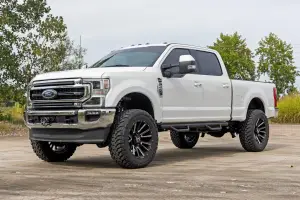 Rough Country - RCF1596CCB | Rough Country Nerf Steps, Cab Length, Crew For Ford F-150 / Lighting / F-250 & F-350 Super Duty / Raptor - Image 9