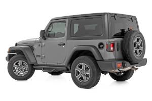 Rough Country - RCJ1846B | Rough Country Nerf Steps, Full Length, 2 Door For Jeep Wrangler JL 4WD - Image 3