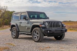 Rough Country - RCJ1846B | Rough Country Nerf Steps, Full Length, 2 Door For Jeep Wrangler JL 4WD - Image 11