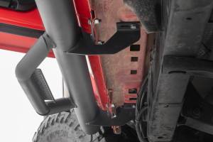 Rough Country - RCJ1980TB | Rough Country Cab Length Nerf Steps Jeep Gladiator JT 4WD | Crew Cab - Image 2