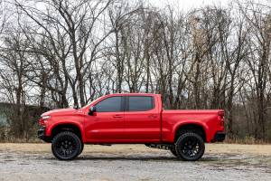 Rough Country - S-C12210-GPA | Rough Country Sport Fender Flares For Chevy Silverado 1500 2WD/4WD | Graphite - Image 5