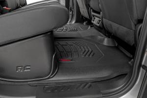 Rough Country - SM21613 | Rough Country Floor Mats For Chevrolet Silverado/GMC Sierra 1500, 2500 HD & 3500 HD | First & Second Row, Front Row Bench Seat - Image 4