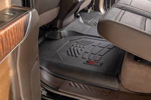 Rough Country - SM21613 | Rough Country Floor Mats For Chevrolet Silverado/GMC Sierra 1500, 2500 HD & 3500 HD | First & Second Row, Front Row Bench Seat - Image 5