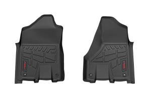 SM31431 | Rough Country Sure Fit Floor Mats For Ram 2500/3500 2WD/4WD | Crew Cab, Front Row, Front Row Bucket Seats