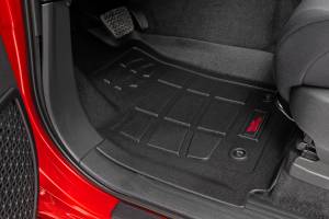 Rough Country - SM71223 | Rough Country Sure Fit Floor Mats For Toyota Tacoma 2WD/4WD | Double Cab, Front - Image 2