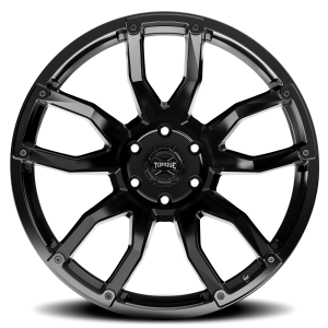 TW403C-2090980400 | Rough Country Torque Impact Wheel | Satin Black / 20x9 / 8x180 / 0mm