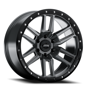 Rough Country - TW411C-18908412-12 | Rough Country Torque Pritchett Wheel | Anthracite With Black Lip / 18x9 / 6x5.5 / -12mm - Image 3