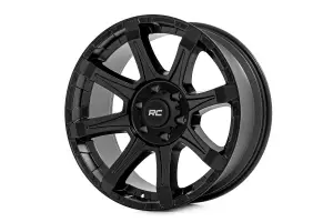 Rough Country - 81202417A | Rough Country 81 Series Wheel | One-Piece / Semi Gloss Black / 20x10 / 6x135 / -25mm - Image 2