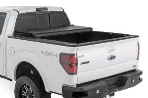 Rough Country - 47214650B | Rough Country Hard Low Profile Bed Cover For Ford F150 2WD/4WD | 6'7" Bed - Image 3