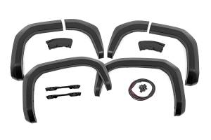 S-T12511 | Rough Country Sport Fender Flares For Toyota 4Runner 2WD/4WD | Flat Black