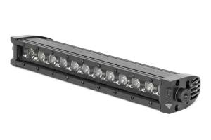 Rough Country - 70712BLDRL | Rough Country 12 Inch Black Series LED Light Bar | Single Row, Cool White DRL - Image 4