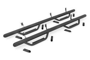 82001C | Rough Country Cab Length Nerf Steps For Nissan Frontier 2WD/4WD | Crew Cab