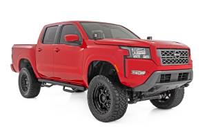 Rough Country - 82001C | Rough Country Cab Length Nerf Steps For Nissan Frontier 2WD/4WD | Crew Cab - Image 3