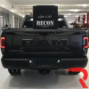 Recon Truck Accessories - 264336BKS | Recon (Replaces OEM LED ONLY) OLED Tail Lights Scanning OLED Turn Signals in Smoked (2009-2023 Ram 1500 Classic | 2014-2018 Ram 2500, 3500) - Image 10