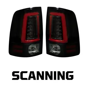 Recon Truck Accessories - 264336BKS | Recon (Replaces OEM LED ONLY) OLED Tail Lights Scanning OLED Turn Signals in Smoked (2009-2023 Ram 1500 Classic | 2014-2018 Ram 2500, 3500) - Image 17
