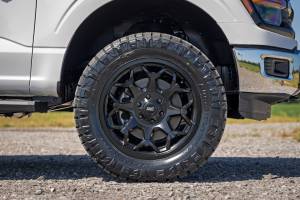 Rough Country - 80202413A | Rough Country 80 Series Wheel | One-Piece / Semi Gloss Black / 20x10 / 5x5 / -25mm - Image 17