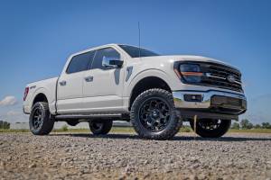 Rough Country - 80202413A | Rough Country 80 Series Wheel | One-Piece / Semi Gloss Black / 20x10 / 5x5 / -25mm - Image 18