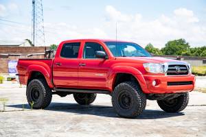 Rough Country - 74257RED | Rough Country 3.5 Inch Lift Kit Toyota Tacoma 2WD/4WD | Red Finish Arm, Vertex Coilovers With V2 Rear Shocks - Image 7