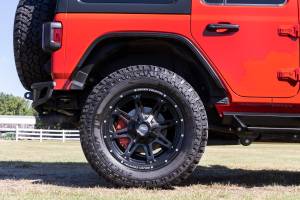 Rough Country - 71142_A | Rough Country Caliper Covers For Jeep Gladiator JT | Red, Front and Rear - Image 14