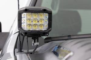 Rough Country - 82059 | Rough Country LED Ditch Light For Chevrolet Silverado 1500 & Chevrolet Silverado/GMC Sierra 2500 HD/3500 HD | Spectrum Series Light - Image 4