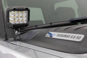 Rough Country - 82059 | Rough Country LED Ditch Light For Chevrolet Silverado 1500 & Chevrolet Silverado/GMC Sierra 2500 HD/3500 HD | Spectrum Series Light - Image 5