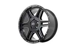 Rough Country - 92180914 | Rough Country 92 Series Wheel | Machined One-Piece / Gloss Black / 18x9 / 5x5.5 / +0mm - Image 3