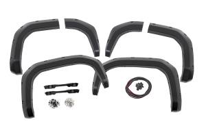 Rough Country - F-T12511-3U5 | Rough Country Pocket Fender Flares For Toyota 4Runner 2WD/4WD | Supersonic Red - Image 1