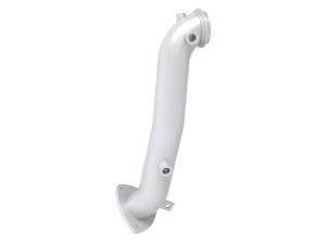 49-44113 | AFE Power Mach Force-Xp Turbo Down-Pipe (3 IN 409 Stainless Steel) (2015-2016 Silverado, Sierra 2500 HD, 3500 HD V8-6.6L td)
