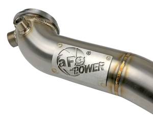 Afe - Advance Flow Engineering - 49-44113 | AFE Power Mach Force-Xp Turbo Down-Pipe (3 IN 409 Stainless Steel) (2015-2016 Silverado, Sierra 2500 HD, 3500 HD V8-6.6L td) - Image 4