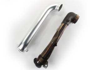 Afe - Advance Flow Engineering - 49-44034 | AFE Power Mach Force-Xp Turbo Down-Pipe (3 IN 409 Stainless Steel) (2004-2010 Silverado, Sierra 2500 HD, 3500 HD V8-6.6L (td) LMM, LBY, LLY) - Image 2