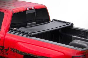Rough Country - 41288650A | Rough Country Soft Tri-Fold Bed Cover For Chevrolet Silverado /GMC Sierra 1500 | 6'7" Bed - Image 3