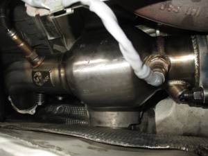 Afe - Advance Flow Engineering - 48-36410-YC | AFE Power Twisted Steel Down Pipe 3 IN 304 Stainless Steel w/ Cat (2009-2016 A4, A5 L4-2.0L t) - Image 4