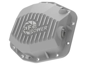 46-71290A | aFe Power Street Series Rear Differential Cover Raw w/ Machined Fins