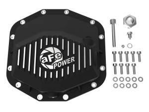 46-71280B | aFe Power Pro Series Rear Differential Cover Black w/ Machined Fins