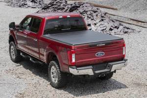 Rough Country - 41517650A | Rough Country Soft Tri-Fold Bed Cover For Ford F250 / F350 Super Duty 2WD/4WD | 6'10" Bed - Image 3