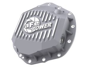 46-71260A | aFe Power Street Series Rear Differential Cover Raw w/ Machined Fins