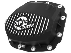 46-71180B | aFe Power Pro Series Rear Differential Cover Black w/ Machined Fins