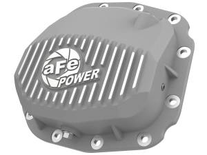 46-71180A | aFe Power Street Series Rear Differential Cover Raw w/ Machined Fins