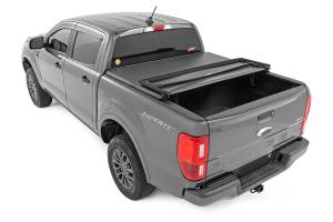 Rough Country - 41219500A | Rough Country Soft Tri-Fold Bed Cover Ford Ranger 2WD/4WD | 5' Bed - Image 2