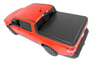Rough Country - 41534600A | Rough Country Soft Tri-Fold Bed Cover For Ford Maverick 2WD/4WD | 4'6" Bed, Without Cargo Management - Image 2
